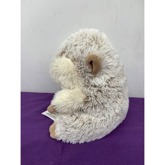 Warrnie Weighted Hamster 8 Inch Brown Cream Scented Plush Stuffed Animal - Picture 4 of 6